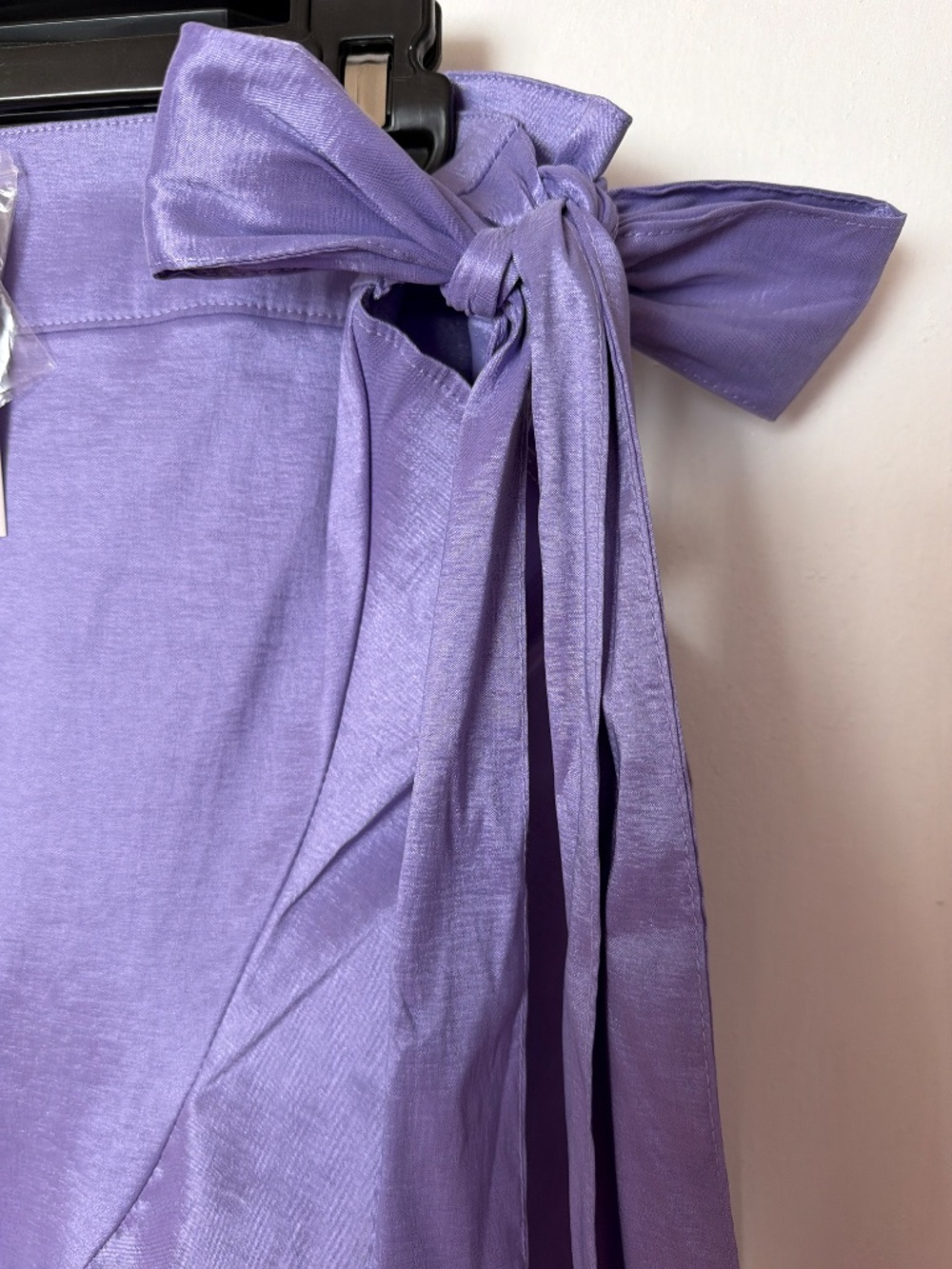 Lavender Purple Asymmetrical Wrap Skirt – New with Tags 💜 - Picture 4 of 5